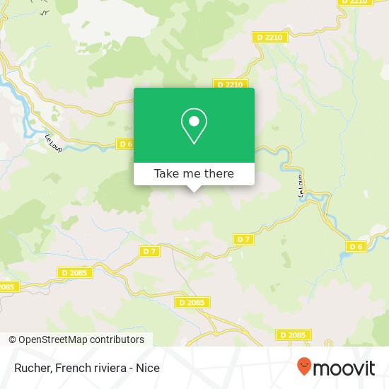 Mapa Rucher Romain