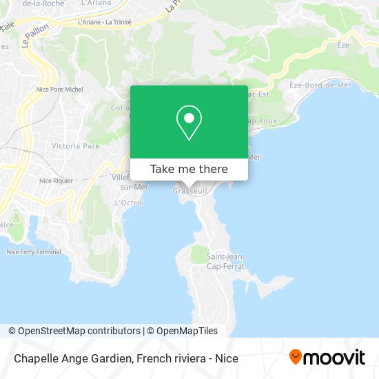Chapelle Ange Gardien map