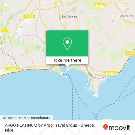 Mapa ARGO PLATINUM by Argo Travel Group - Greece