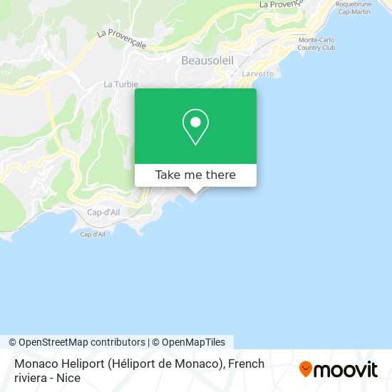 Monaco Heliport (Héliport de Monaco) map