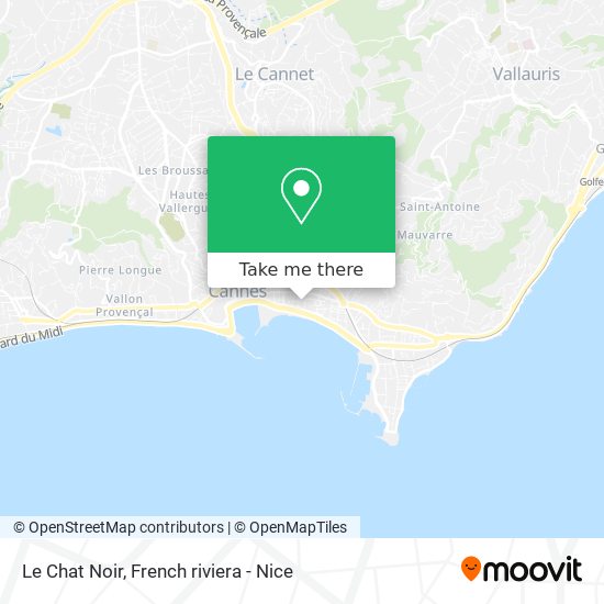 Le Chat Noir map