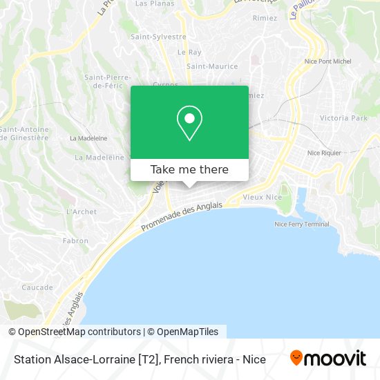 Mapa Station Alsace-Lorraine [T2]