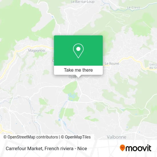 Carrefour Market map