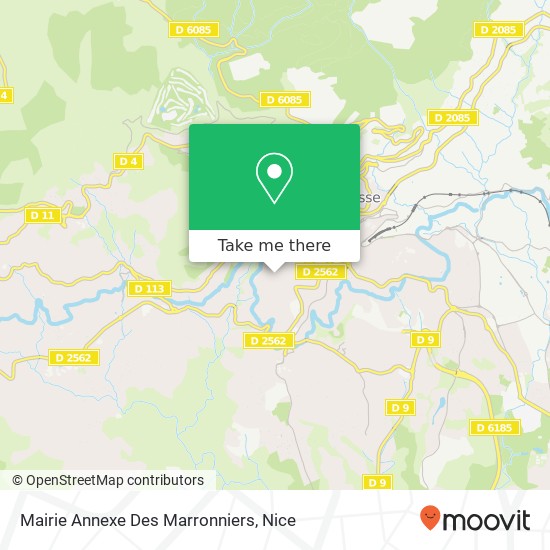 Mapa Mairie Annexe Des Marronniers