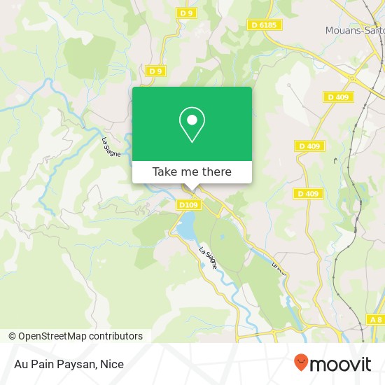 Au Pain Paysan map