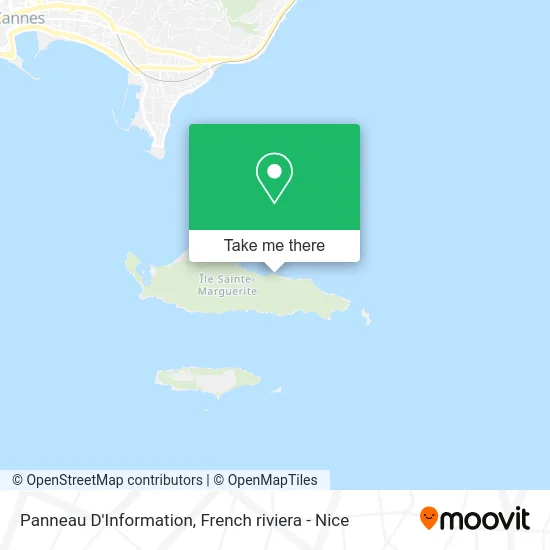 Panneau D'Information map