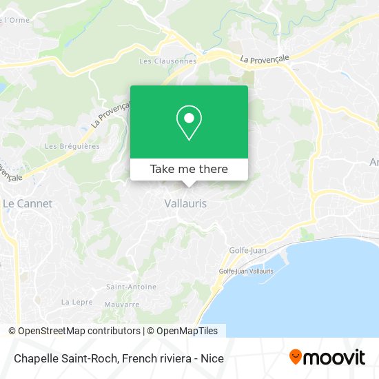 Chapelle Saint-Roch map