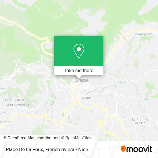 Place De La Foux map