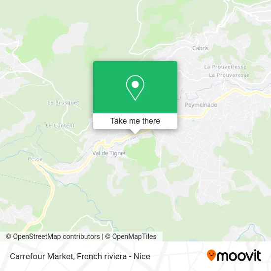 Carrefour Market map
