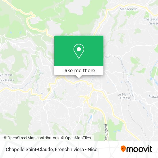 Chapelle Saint-Claude map