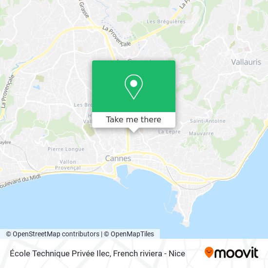 École Technique Privée Ilec map