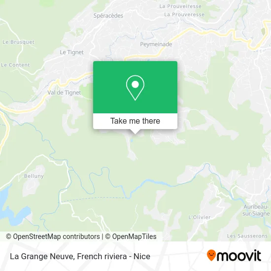 La Grange Neuve map