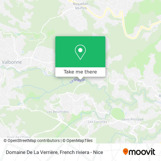 Domaine De La Verrière map