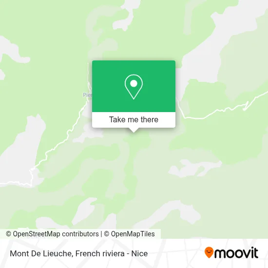 Mont De Lieuche map