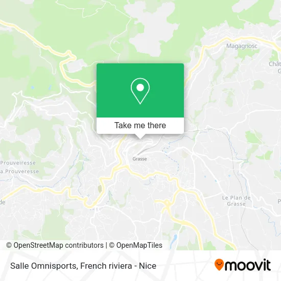 Salle Omnisports map