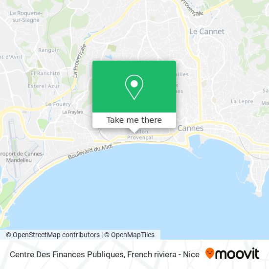 Centre Des Finances Publiques map