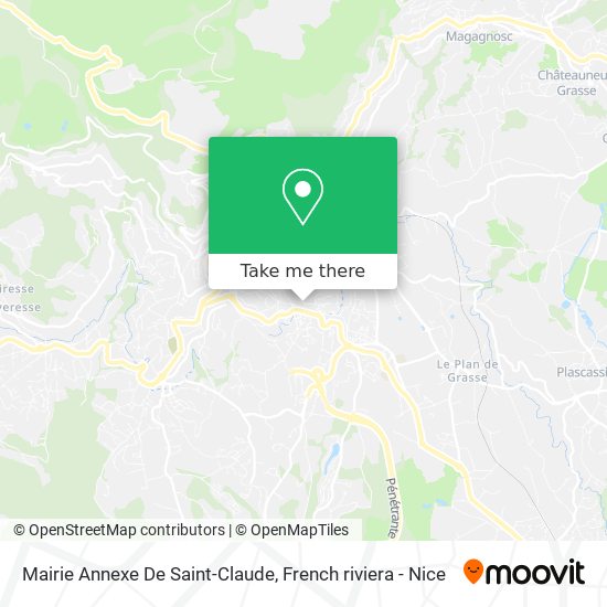 Mairie Annexe De Saint-Claude map