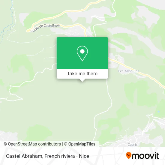 Castel Abraham map