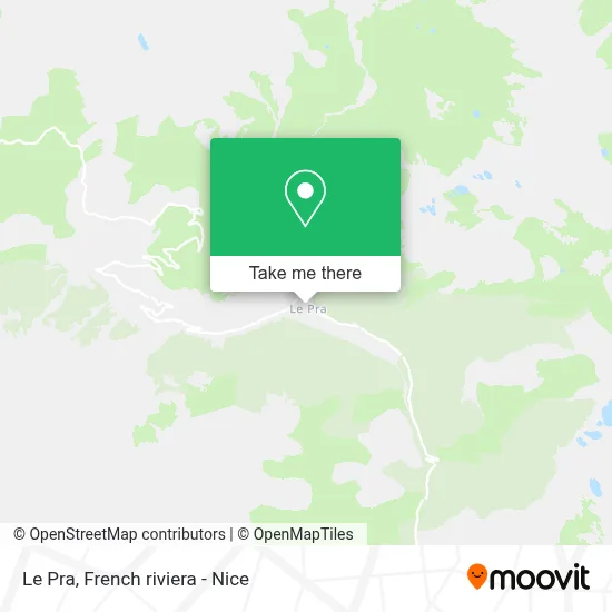 Le Pra map
