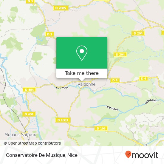 Conservatoire De Musique map