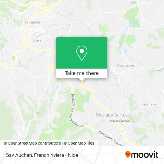 Sav Auchan map
