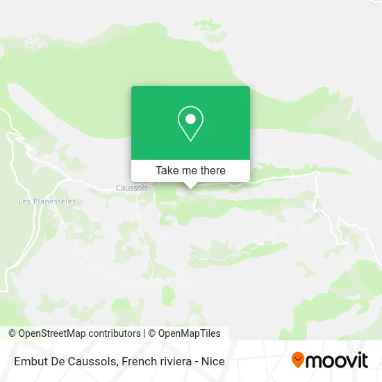 Embut De Caussols map