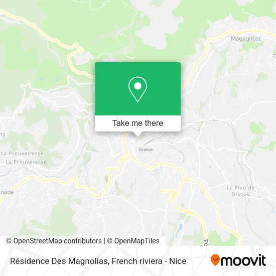 Résidence Des Magnolias map