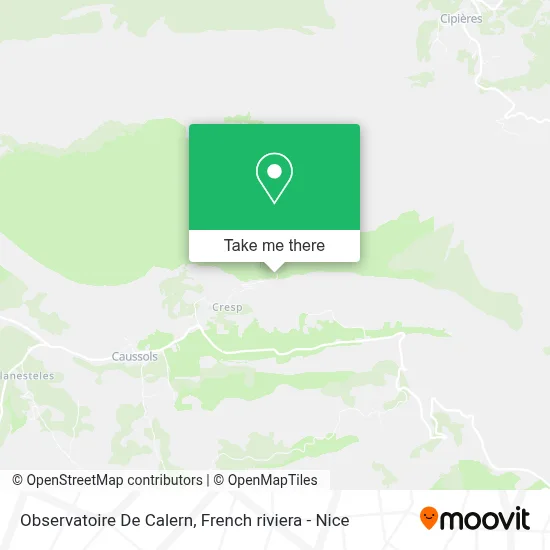 Observatoire De Calern map
