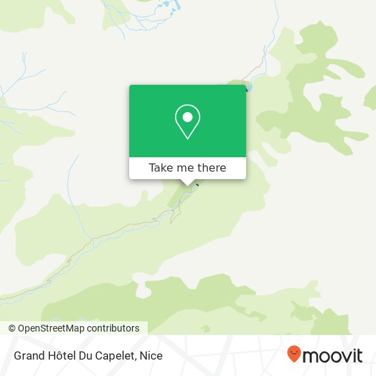 Grand Hôtel Du Capelet map