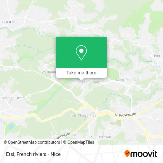 Etsi map