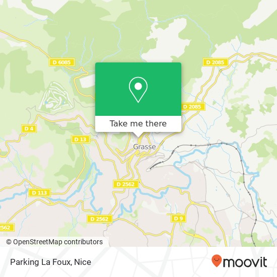 Parking La Foux map