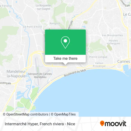 Intermarché Hyper map