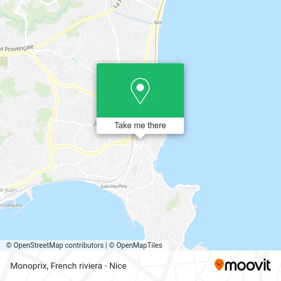 Monoprix map
