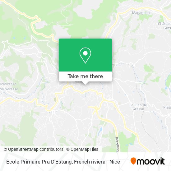 École Primaire Pra D'Estang map