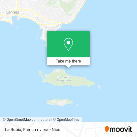 La Rubia map