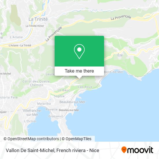 Vallon De Saint-Michel map