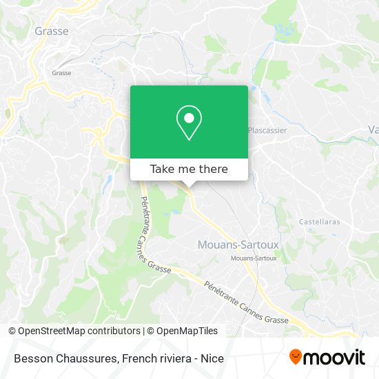 Besson Chaussures map