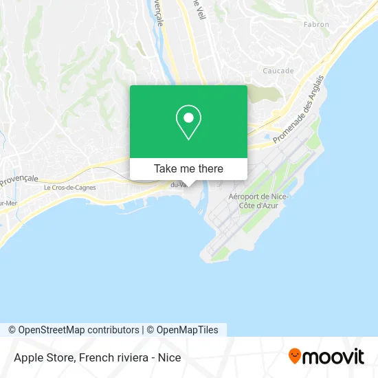 Apple Store map