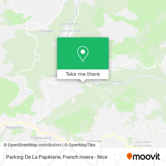Parking De La Papèterie map