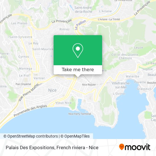 Palais Des Expositions map