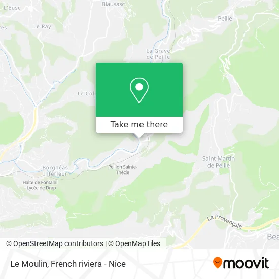 Le Moulin map