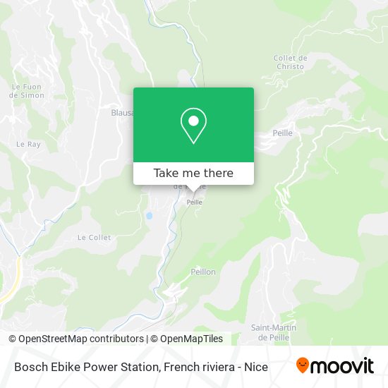 Bosch Ebike Power Station map