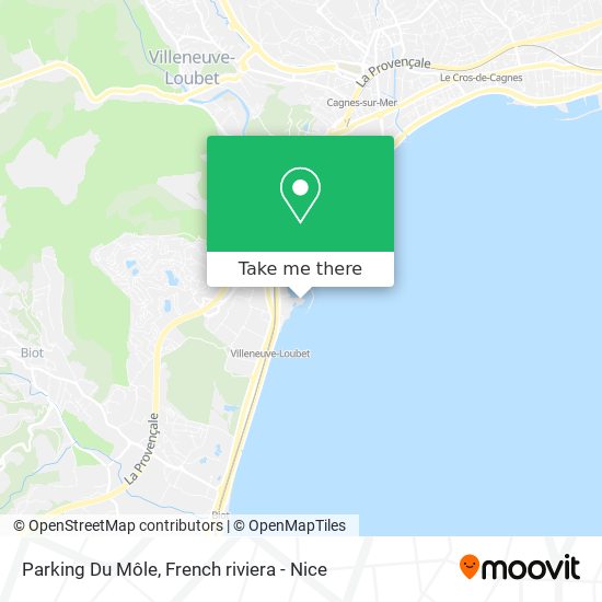 Mapa Parking Du Môle