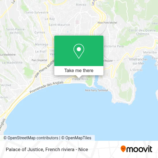 Palais De Justice map