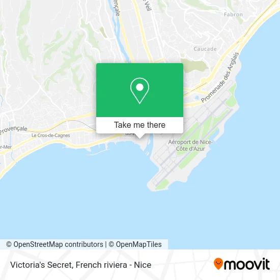 Victoria's Secret map