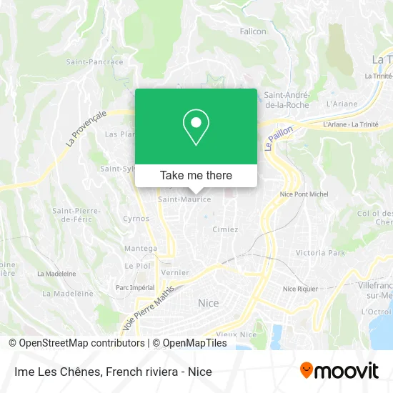 Ime Les Chênes map