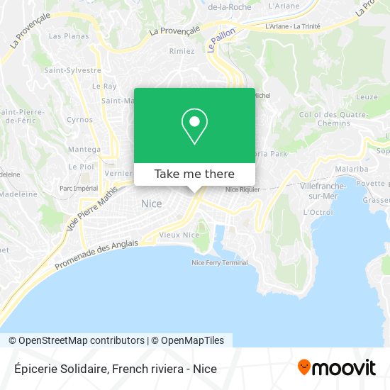 Épicerie Solidaire map