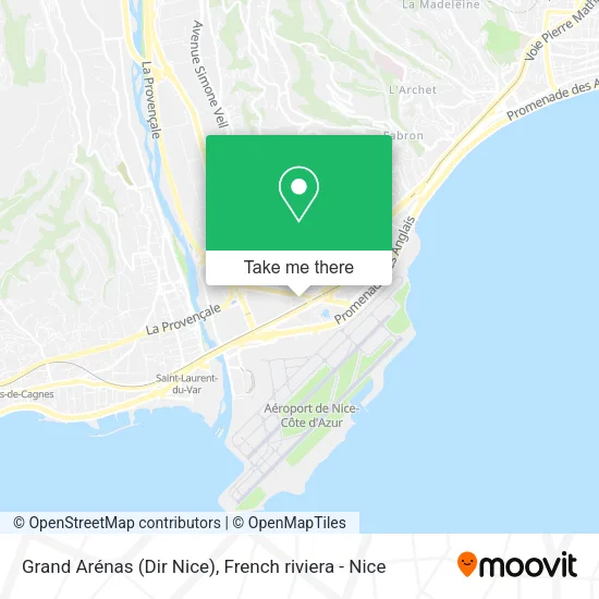 Grand Arénas (Dir Nice) map