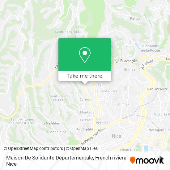 Maison De Solidarité Départementale map