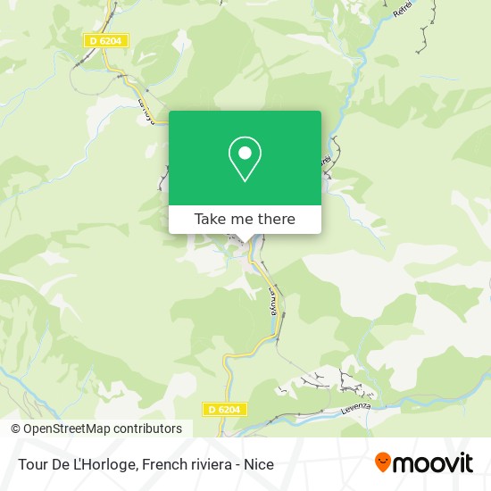Tour De L'Horloge map